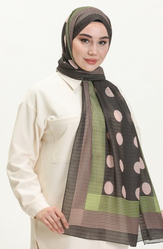 Polka Dot Misto Shawl M2385-04 Smoked Salmon 2385-04