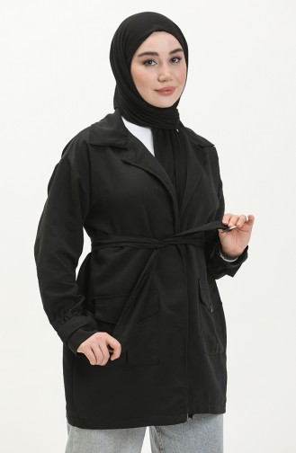 Veste à Poche 3503-01 Noir 3503-01