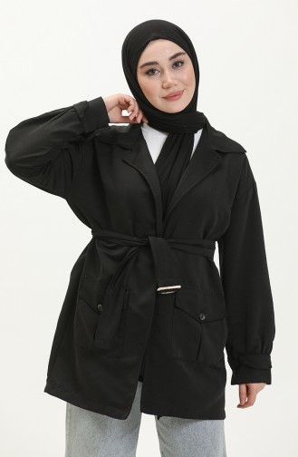 Veste à Poche 3503-01 Noir 3503-01