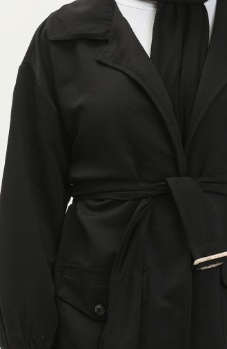 Veste à Poche 3503-01 Noir 3503-01