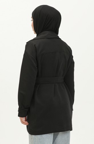 Veste à Poche 3503-01 Noir 3503-01