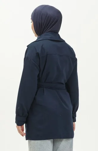 Pocket Jacket 3503-02 Navy Blue 3503-02