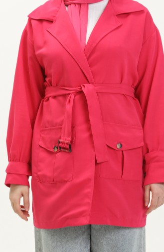 Veste à Poche 3503-04 Rose 3503-04