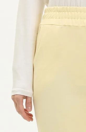 Two Yarn Sweatpants 0264-07 Yellow 0264-07