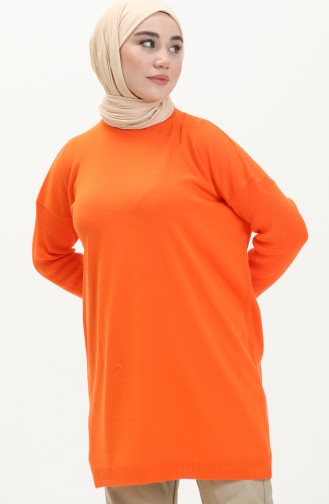 كنزة تريكو 22177-06 برتقالي 22177-06