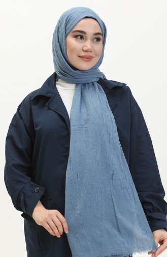 Bamboo Shawl 042-23 Denim Blue 042-23