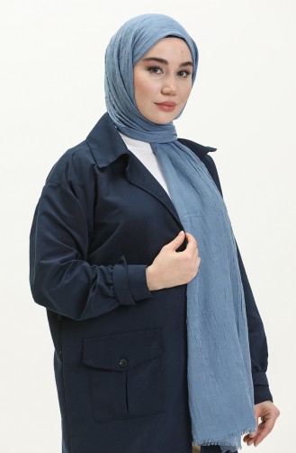 Bamboo Shawl 042-23 Denim Blue 042-23