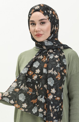 Acacia Misto Shawl 2381-03 Black Gray 2381-03