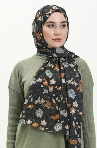 Acacia Misto Shawl 2381-03 Black Gray 2381-03