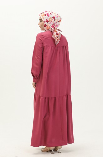  Gefälteltes Kleid 1837-01 Rosa 1837-01