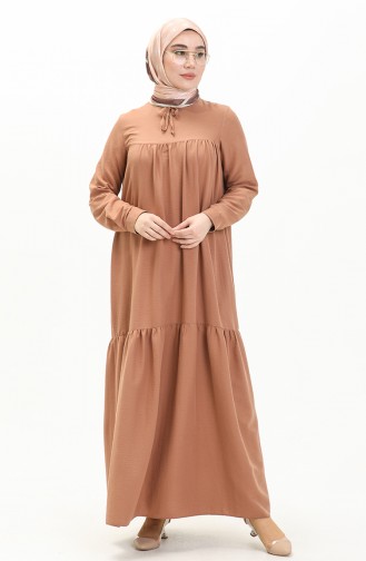 Robe Plissée 1837-07 Vison 1837-07