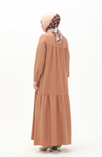 Robe Plissée 1837-07 Vison 1837-07