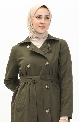 Khaki Trench Coats Models 6942-03