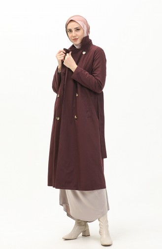 Plum Trenchcoat 6942-04