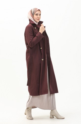 Plum Trenchcoat 6942-04