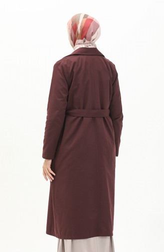 Plum Trenchcoat 6942-04