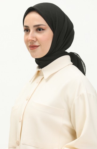 Karaca Plain Scarf 80990-01 Black 80990-01