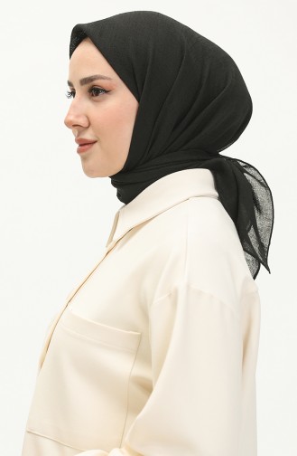 Karaca Plain Scarf 80990-01 Black 80990-01