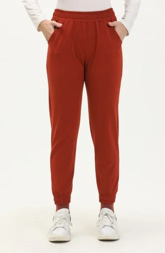 Two Thread Sweatpants 1078-02 Brick Red 1078-02