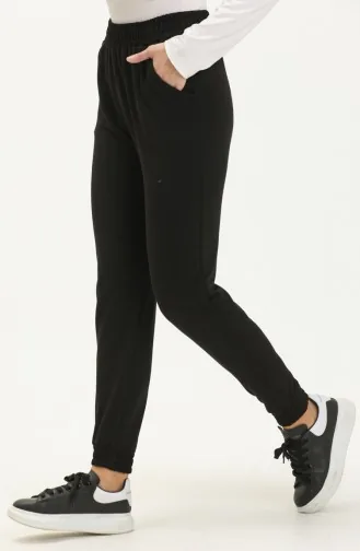 Two Thread Sweatpants 1078-03 Black 1078-03