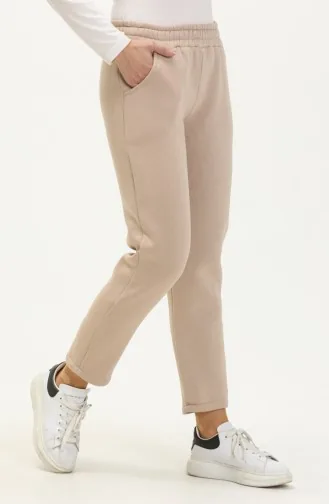 Three Yarn Sweatpants 1079a-01 Beige 1079A-01