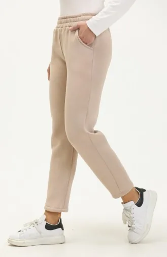 Three Yarn Sweatpants 1079a-01 Beige 1079A-01