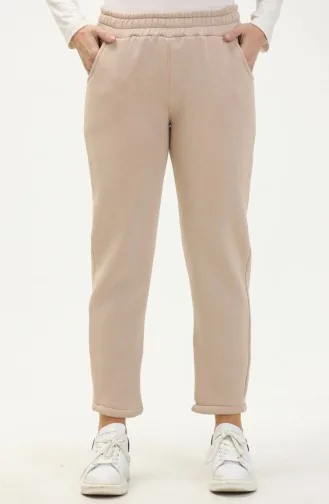 Three Yarn Sweatpants 1079a-01 Beige 1079A-01