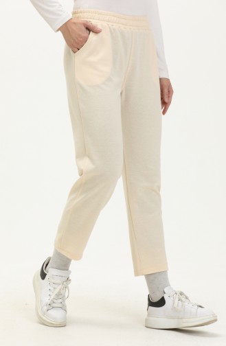 Cream Sweatpants 1083-02