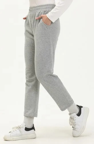 Two Yarn Pocket Sweatpants 1083-03 Grey 1083-03