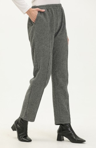 Pantalon D`hiver à Poche 0009C-01 Gris 0009C-01