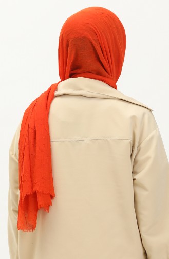 Bamboo Shawl 042-07 Orange 042-07