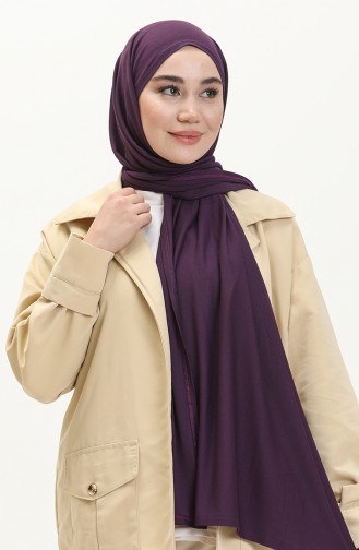 Combed Shawl M2387-01 Purple 2387-01