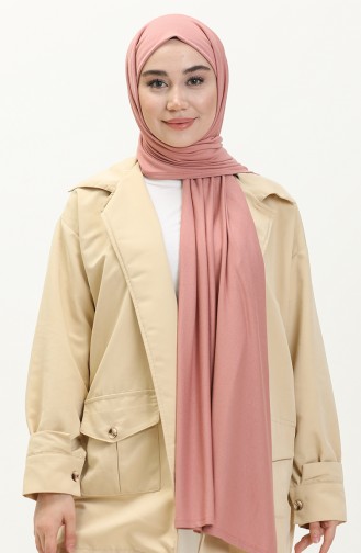Combed Cotton Shawl M2387-05 Light Dusty Rose 2387-05