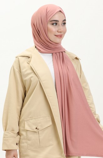 Combed Cotton Shawl M2387-05 Light Dusty Rose 2387-05