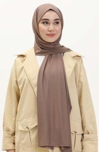 Combed Shawl M2387-22 Dark Mink 2387-22