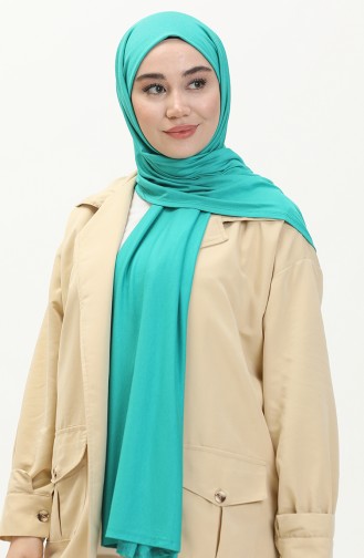 Combed Shawl M2387-24 Turquoise 2387-24