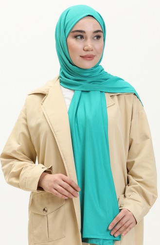 Combed Shawl M2387-24 Turquoise 2387-24