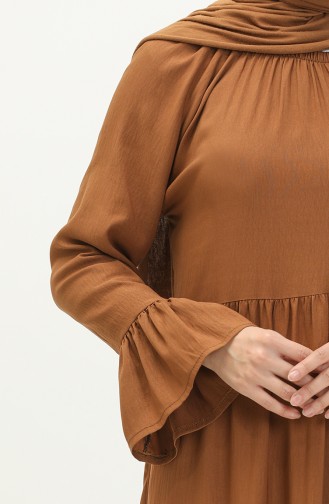 Elastisches Kleid 1833-04 Tabak 1833-04