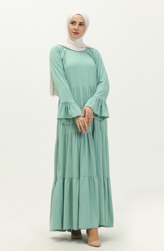 Elastic Dress 1833-05 Almond Green 1833-05