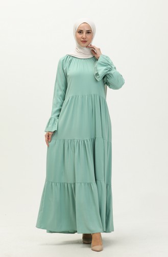 Elastic Dress 1833-05 Almond Green 1833-05