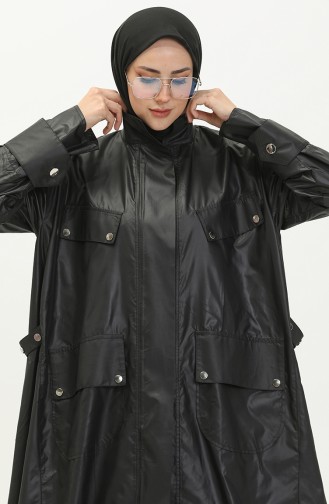 Oyya Imperméable à Boutons-pression 238469-01 Noir 238469-01