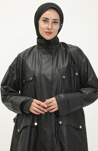 Oyya Imperméable à Boutons-pression 238469-01 Noir 238469-01