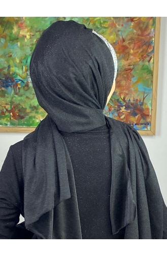 Black Ready to wear Turban 17ŞAL52-01