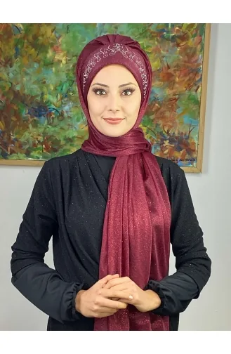Turban Pret-a-Porter Bordeaux 17ŞAL62-01