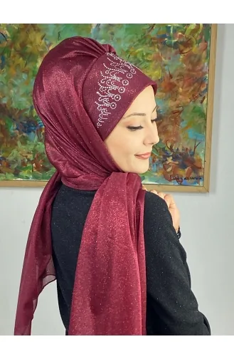 Turban Pret-a-Porter Bordeaux 17ŞAL62-01