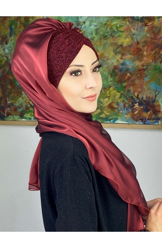 Turban Pret-a-Porter Bordeaux 17ŞAL1-10