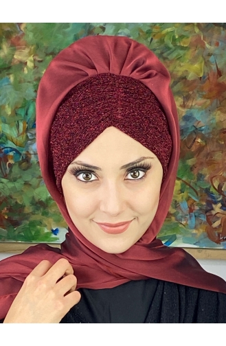 Turban Pret-a-Porter Bordeaux 17ŞAL1-10