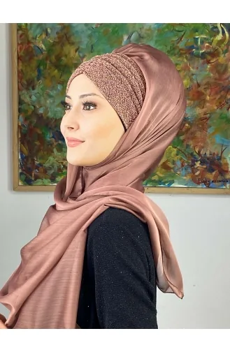Copper Ready to Wear Turban 17ŞAL1-03
