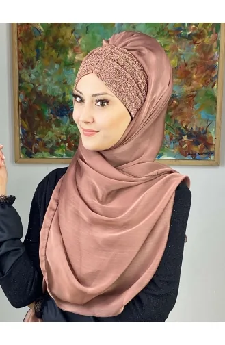 Copper Ready to Wear Turban 17ŞAL1-03