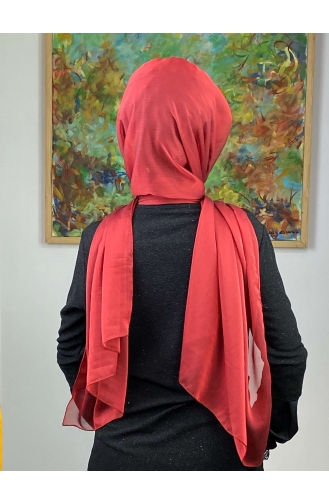 Rot Praktischer Turban 17ŞAL1-07